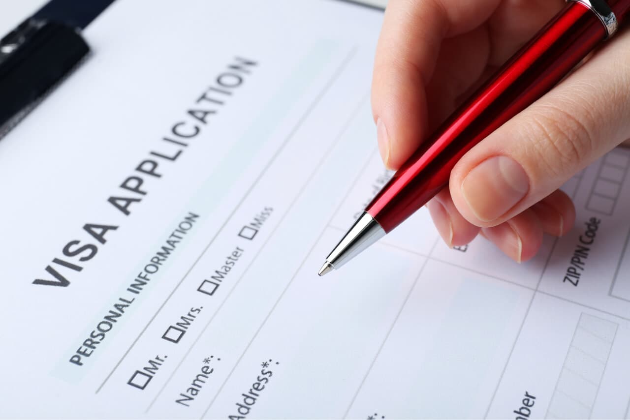 Visa and accommodation